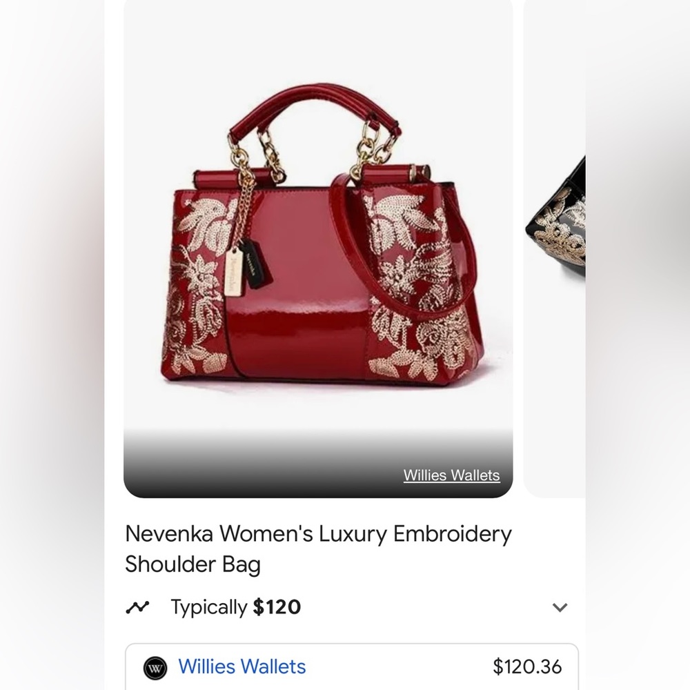 Sold Nevenka patent handbag NEW - Picture 12 of 12